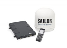 Спутниковый терминал системы Инмарсат Sailor FBB 150 с индивидуальным сертификатом РМРС
