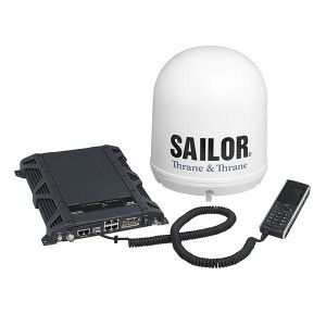 Спутниковый терминал системы Инмарсат Sailor FBB 250