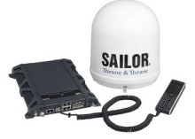 Спутниковый терминал системы Инмарсат Sailor FBB 250 с индивидуальным сертификатом РМРС