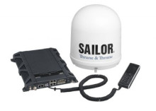 Спутниковый терминал системы Инмарсат Sailor FBB 500 с индивидуальным сертификатом РМРС